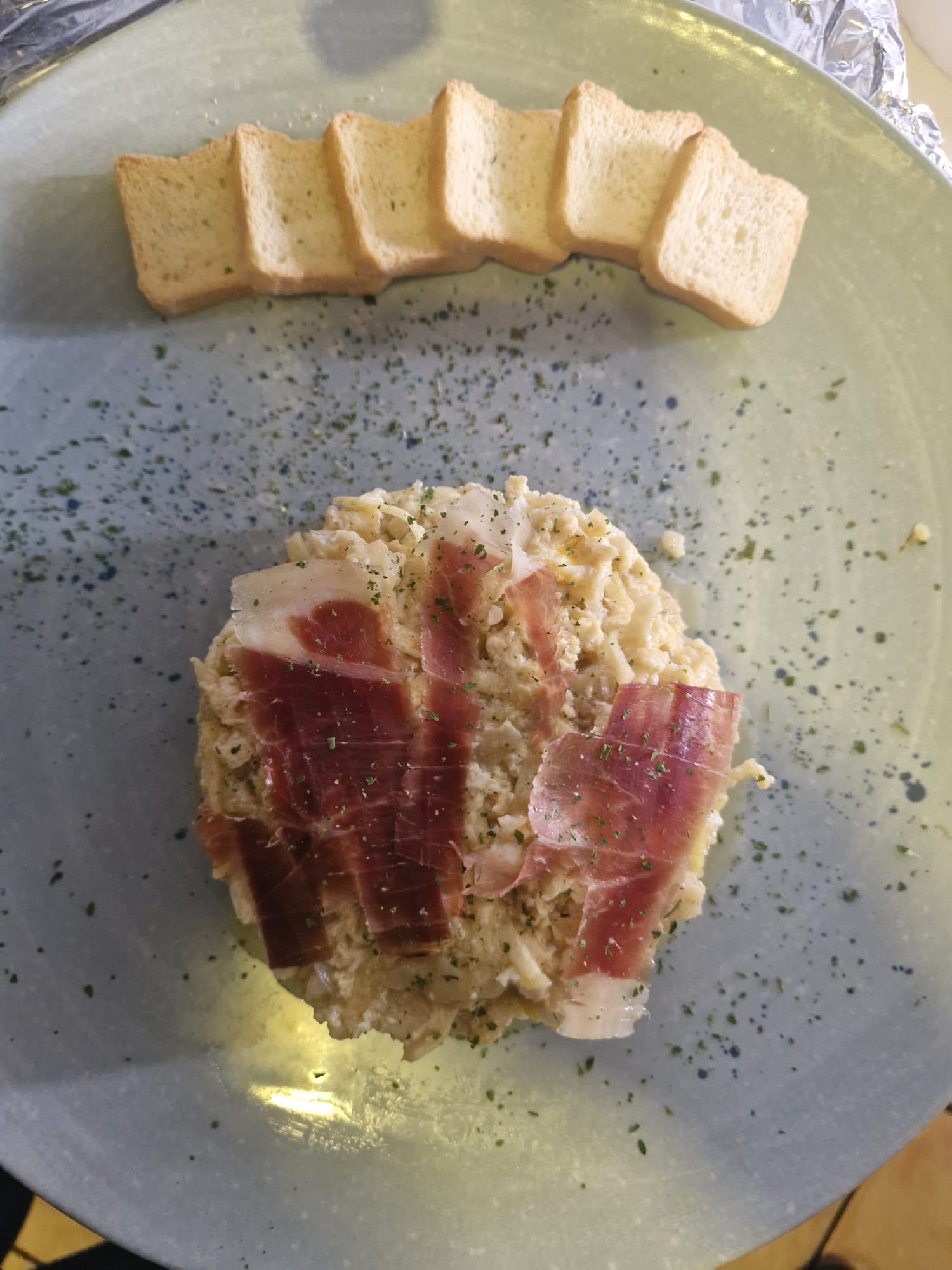 Revuelto de Bacalao